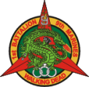 USMC 1st Battalion, 9th Marines Decal