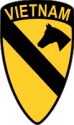 1st Cavalry - Vietnam  Decal