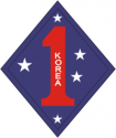 1st Marine Division Korea Decal