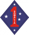 1st Marine Division Somalia Decal