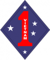 1st Marine Division Vietnam Decal