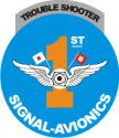 1st Signal Det - Troubleshooters Decal