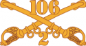 2-106 Cavalry Decal