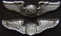 USAF Astronaut Wing Vietnam Era Sterling