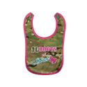 Multicam® Boots and Bows Girls Cotton Bib