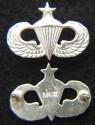 Senior Paratrooper Mess Dress Badge Sterling 