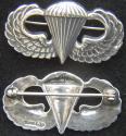 WWII Paratrooper Sterling Badge Simon Brothers 