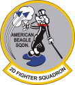 2nd Fighter SQ Decal    