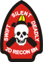 2nd Recon Battalion Decal