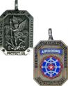 Saint Michael Patron of Paratroopers Medal- 10th Military Police Brigade C.I.D. 