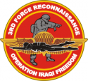 3rd Force Recon  Operation Iraqi Freedom Decal