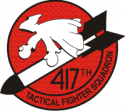 417th TFS Decal      