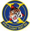 418th FTS Decal      