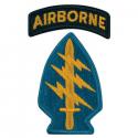 Special Forces SSI Patch with ABN and SF Tab