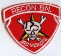 USMC 3rd Division Recon BN Patch