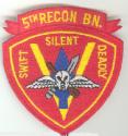 USMC 5th Recon BN Patch