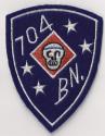 USMC 704th BN Patch 