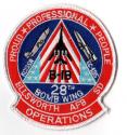 28th Bomb Wings Patch