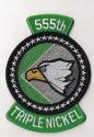 555th TFS  Triple Nickle Air Force Patch