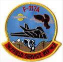 F117A Field Service Patch F117A Field Service Patch