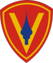 5th Marine Division Decal     