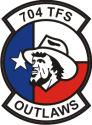 704th TFS Decal   