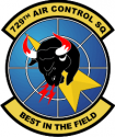 729th ACS Decal