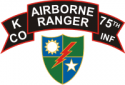 75th Ranger Regiment K Company Decal