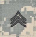 Sergeant Rank ACU Velcro Patch Sergeant Rank ACU Velcro Patch