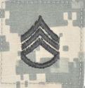 Army Staff Sergeant Stripes Rank ACU Velcro Patch