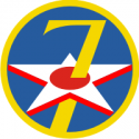 7th Air Force Decal      
