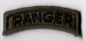 Army Ranger Tab Subdued Patch  