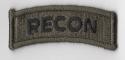 Recon Tab Patch  OD  Shoulder Rocker
