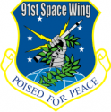 91st Space Wing Decal