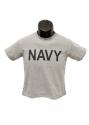 Jersey Grey Navy T-Shirt