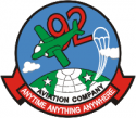 92nd AVCO Decal