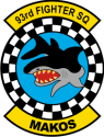 93rd Fighter SQ Decal      