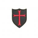 Crusaders Cross PVC Patch