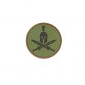 Spartan Cross Swords PVC Patch