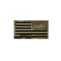 Multicam Laser Cut Reverse American Flag Patch