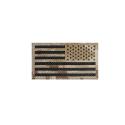 MARPAT Desert Reverse American Flag Laser Cut Patch