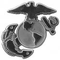 Marine Eagle Globe and Anchor Auto Chrome Emblem