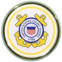 US Coast Guard Crest Auto Chrome Emblem US Coast Guard Crest Auto Chrome Emblem