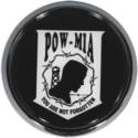 POW MIA Auto Chrome Emblem