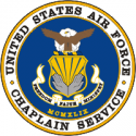 Air Force Chaplain Decal      