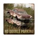 No Double Parking - All Metal Sign