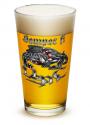 SEMPER FI CHROME PINT GLASS