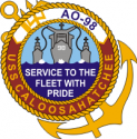 USS Caloosahatchee (AO-98)  Decal