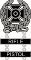 Army Expert Weapons Qualification Badge  Decal