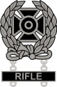 Army Expert Weapons Qualification Badge  Decal